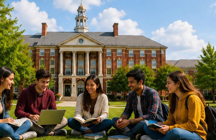 University campus building