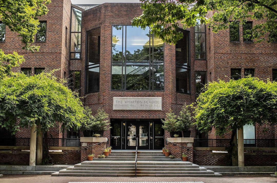 The Wharton School, University of Pennsylvania, Steinberg Hall-Dietrich Hall entrance