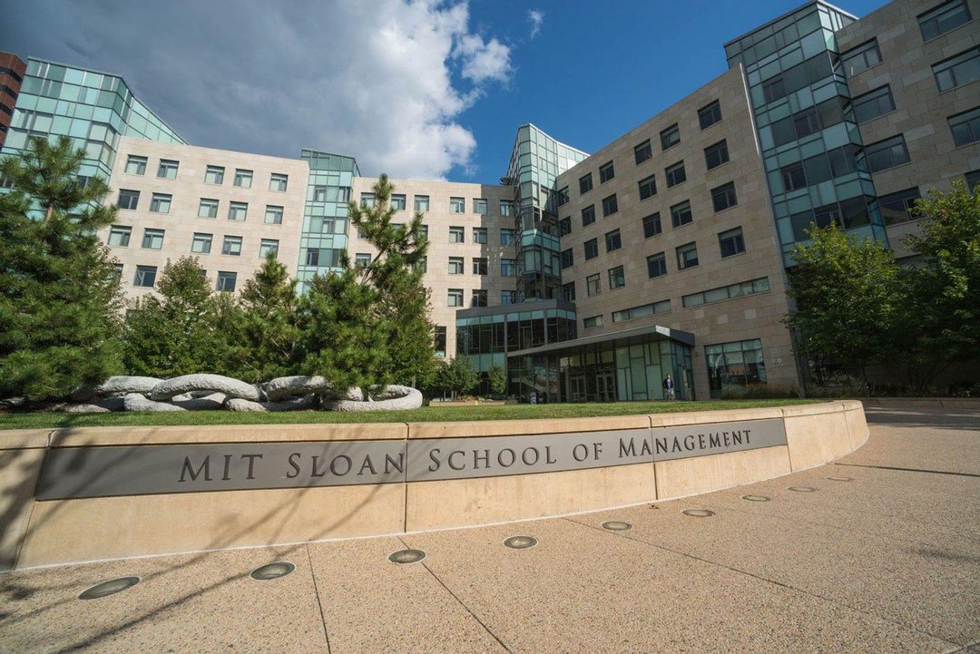 MIT Sloan School of Management building entrance