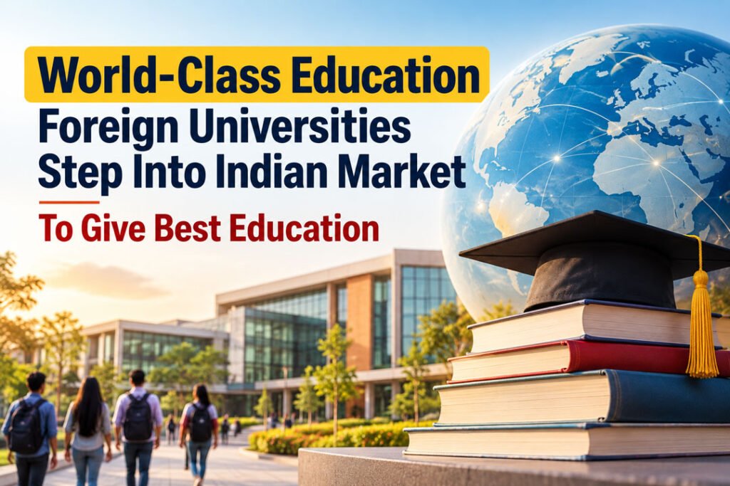 World-Class Education Comes to India: Foreign Universities Step Into a Growing Education Market