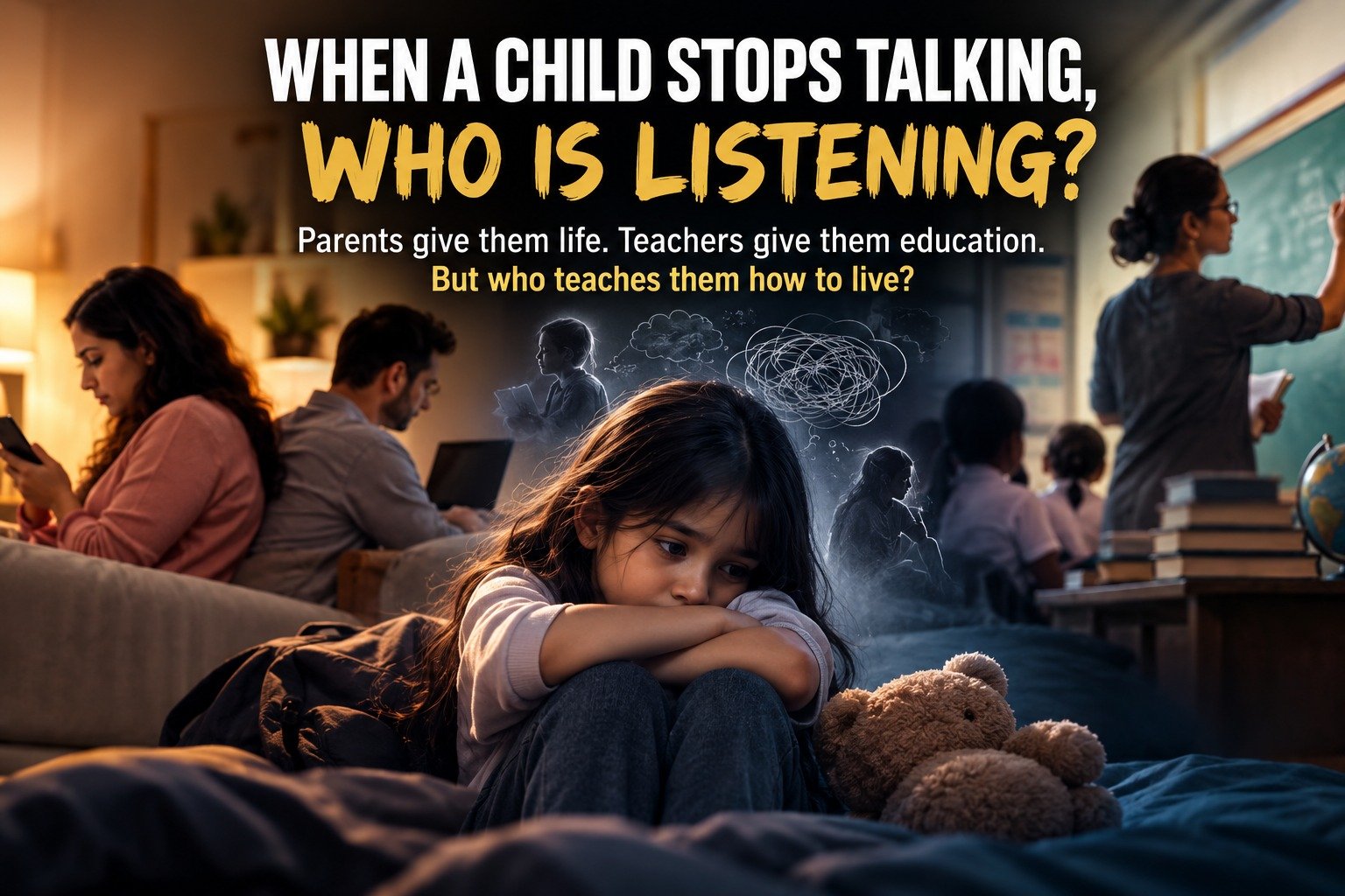 When a Child Stops Talking, Who Is Listening?
